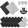 10pcs Glasses & Screen Cleaner Microfiber Cleaning Cloth For Camera Lens Mobile Phone Laptop Screen Cleaning Wipes For iPad Pro 1