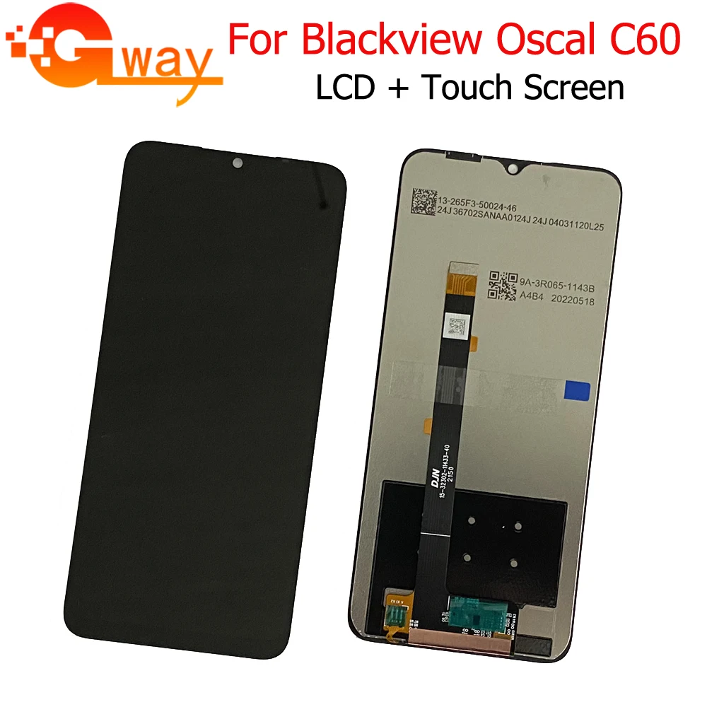 

For Blackview OSCAL C60 LCD Display Touch Screen Digitizer Assembly For Blackview C60 LCD Display OSCAL C60 LCD Touch Seonsor