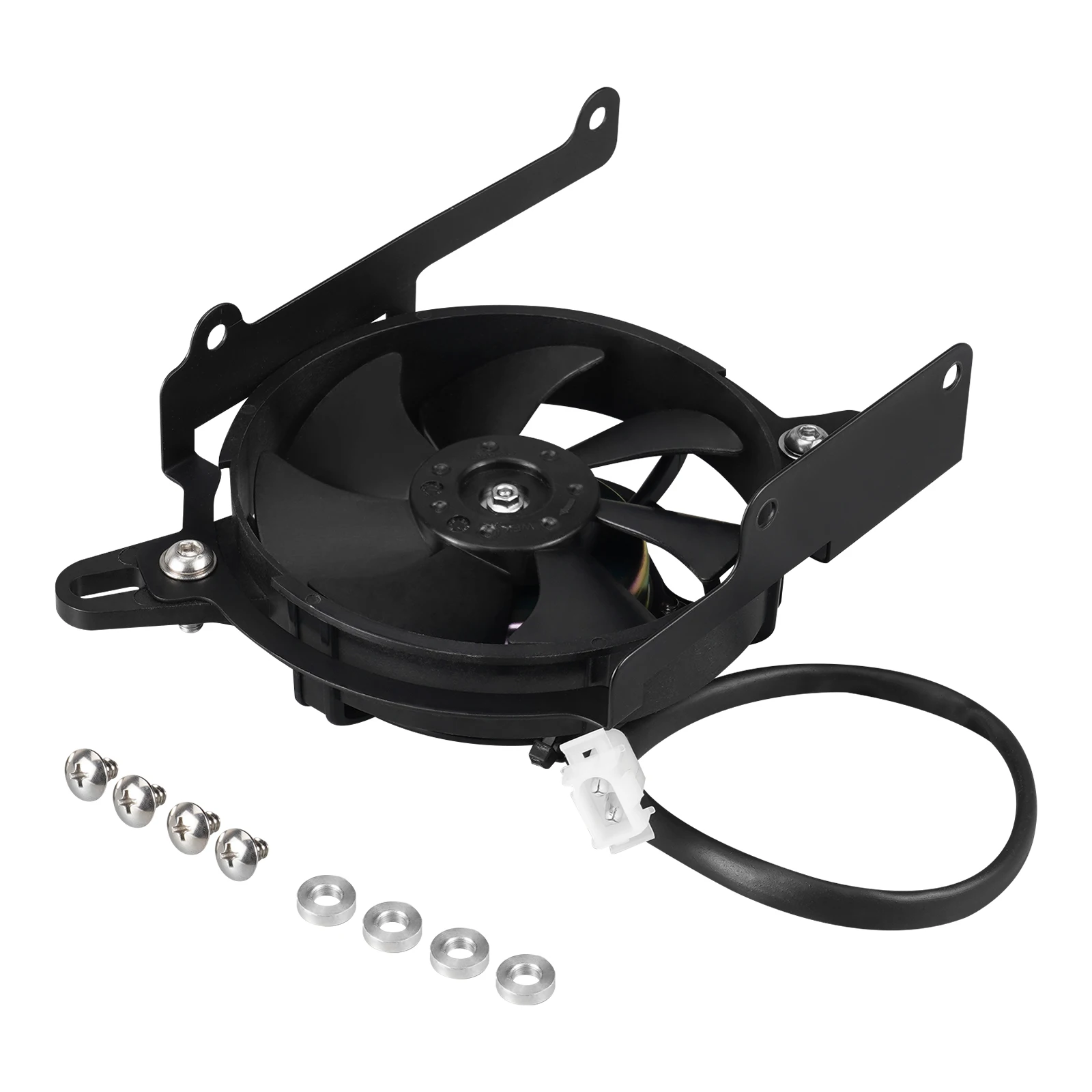 (EU-Lager) Für Husqvarna TE 300 250 FE 350 450 501 2024-2025 Elektrischer Kühlerlüfter-Set für KTM TBI EXC 300 GasGas EC300 – Detail 8