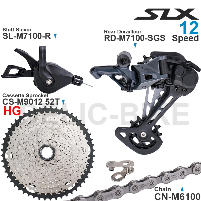 Mozzo Posteriore Shimano SLX FH-M7110, 12 Mm Passante, Micro Spline E Freno A Disco Center Lock, 32 Fori - Foto 2