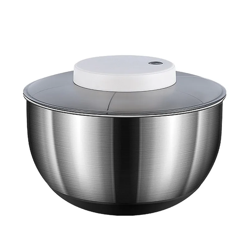 Vegetable Dehydrator Electric Cleanse Dryer Strainer Fruit and Vegetable Dry Wet Separation Dehydrator Kitchen Gadgets Products