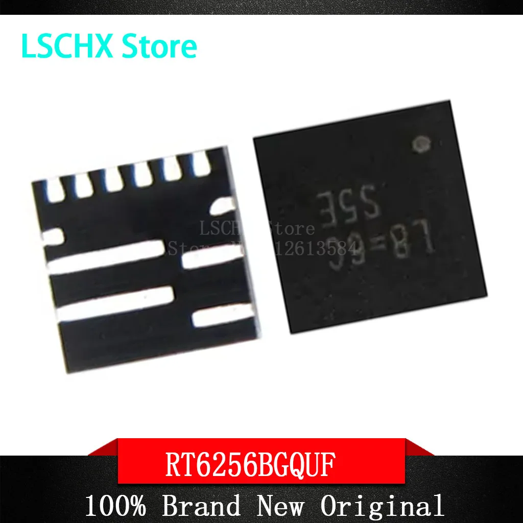 

(2-10 шт.) 100% новый RT6256BGQUF RT6256B для кода: L8 = .. QFN-12 чипсет