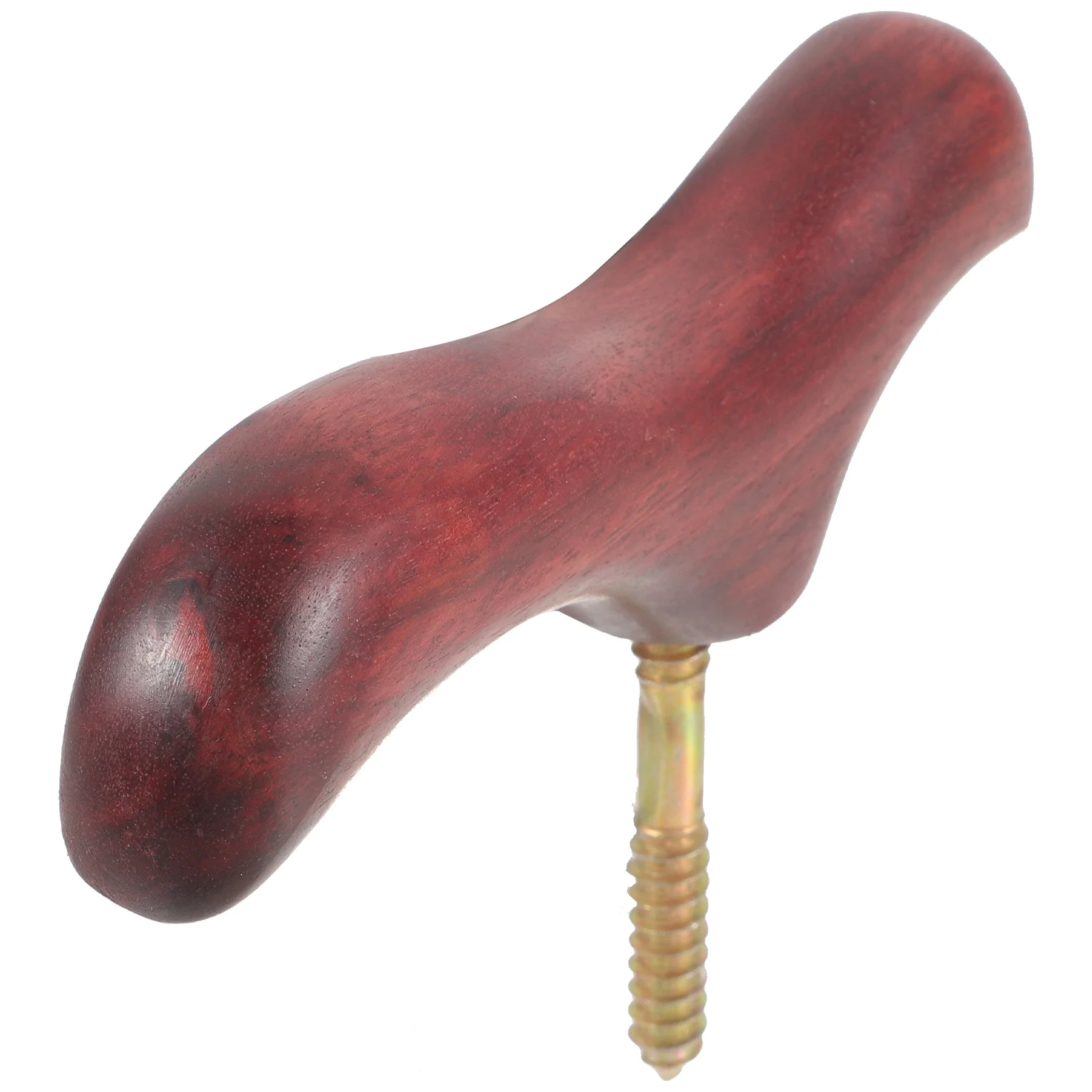 Cane Walking Stick Handle Wood Cane Knob Trekking Pole Handle Grip Monopod Head Attachment Converter walking stick attachment