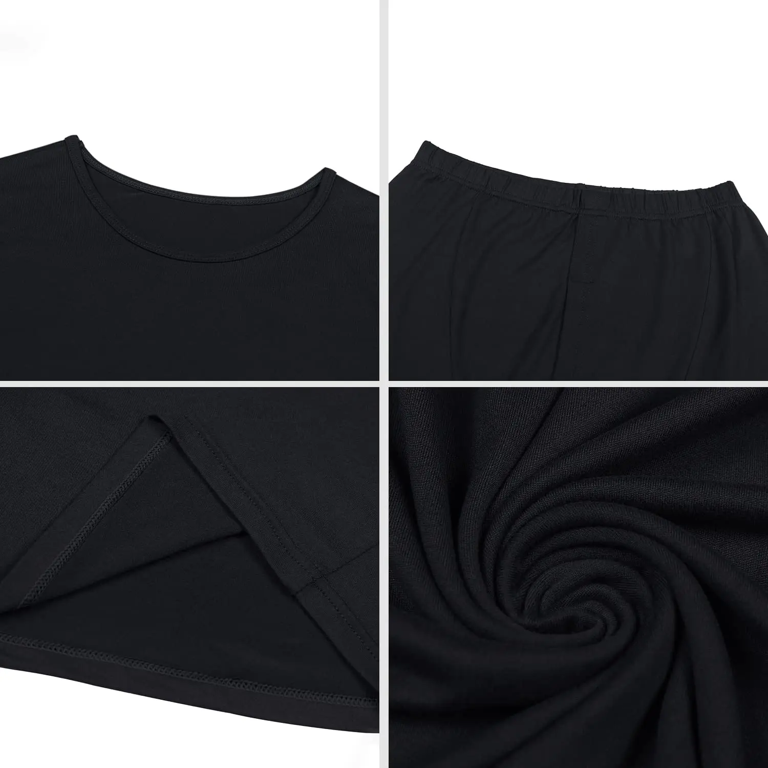 Men's Thermal Underwear Set Long Johns Ultra Soft Lightweight Thin Base Layer Tops & Bottoms Leggings Pants Winter Underwear Set