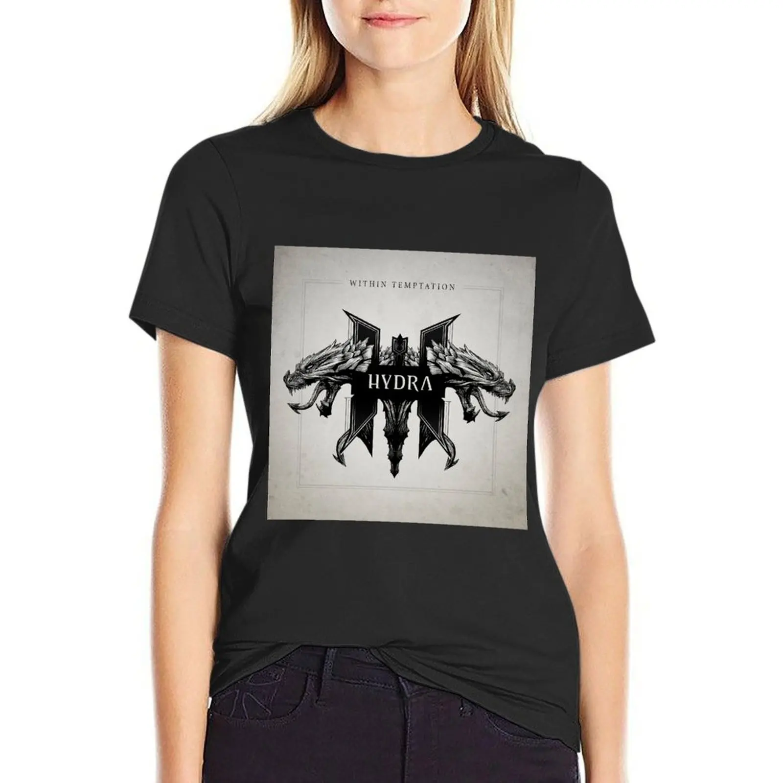 Within Temptation hydra T-Shirt kawaii clothes lady clothes Top Women