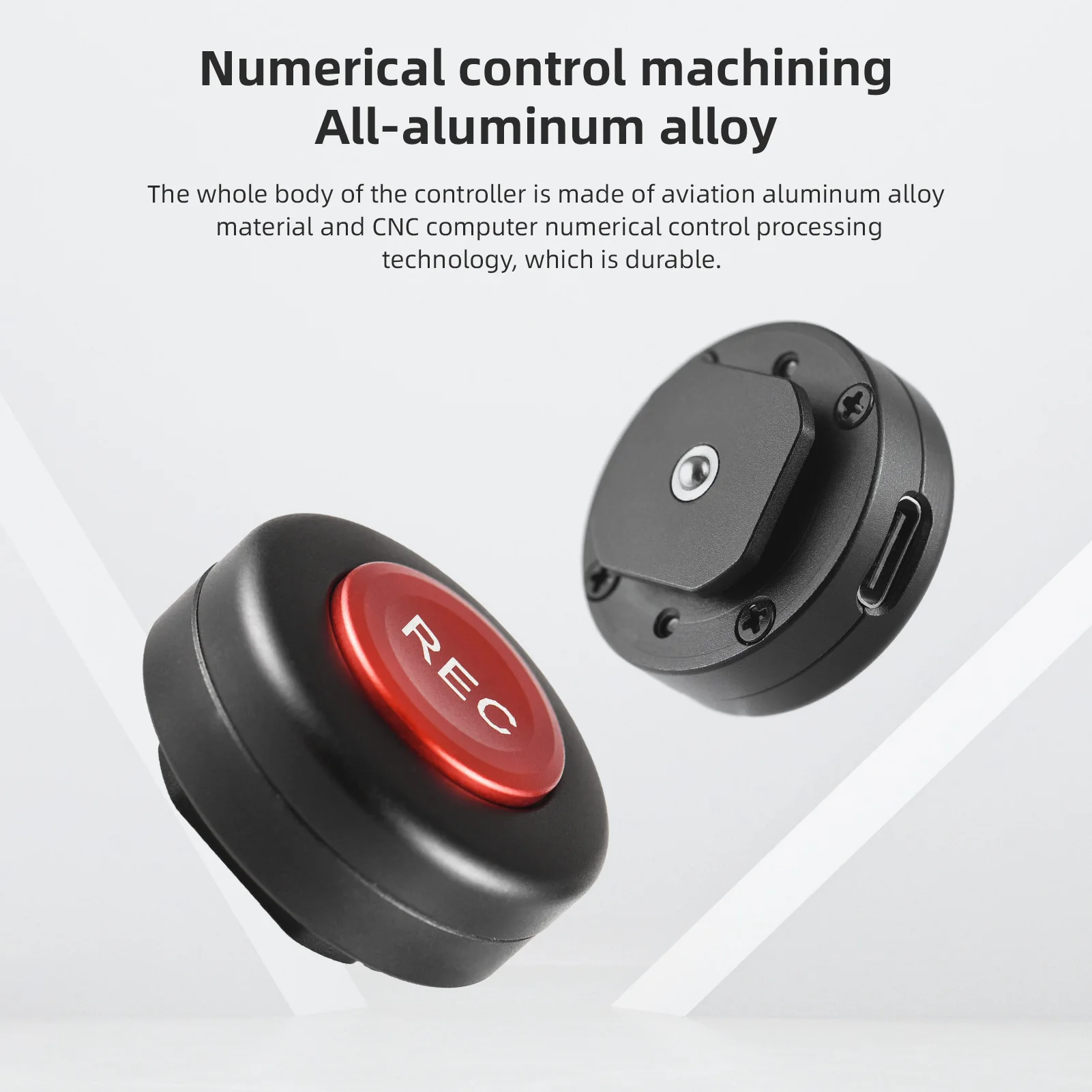 카메라 레코드 단추 비디오 컨트롤 단추 콜드 슈 마운트,  A9 II, A9, 파나소닉 S5 II, 후지필름 X-T3 용, 컨트롤 케이블 2 개 포함