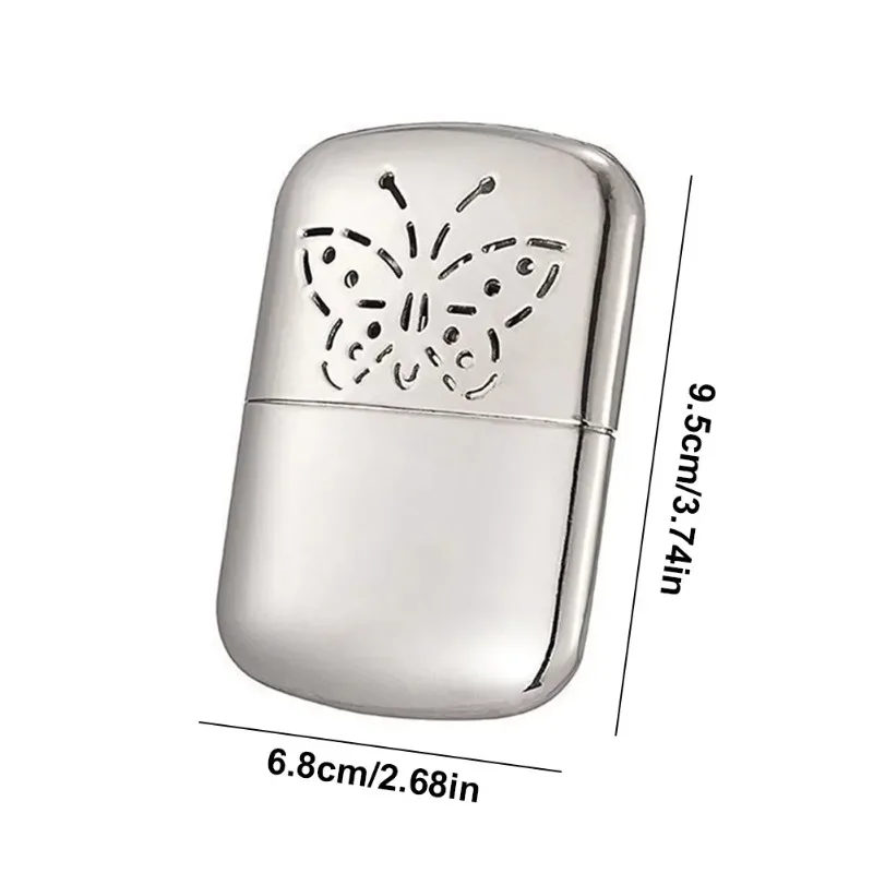 Portable Pocket Hand Warmer, Reusable Fuel Heater, Ultra Light Outdoor Hunting and Camping Standard, Convenient and Practical