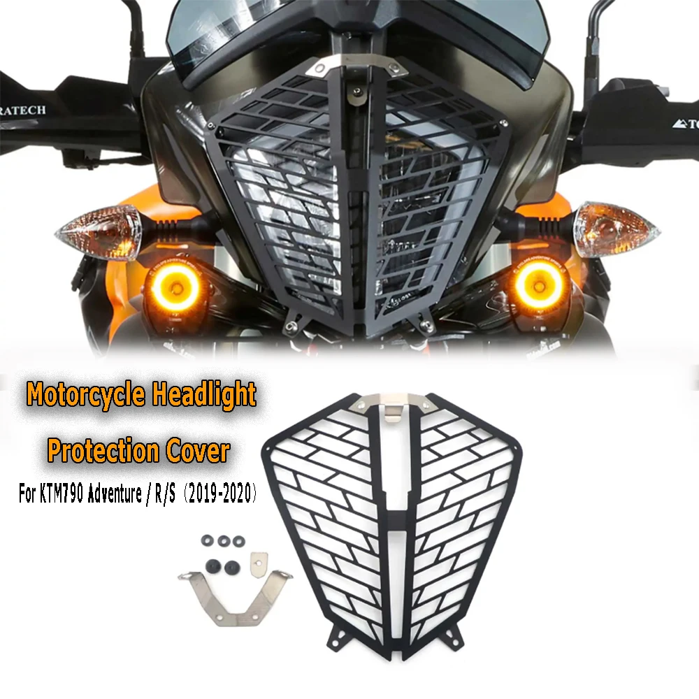 

Motorcycle Headlights Headlight Protection Cover Protective Grille Accessories FOR 790 890 Adventure/R/S 2019 2020