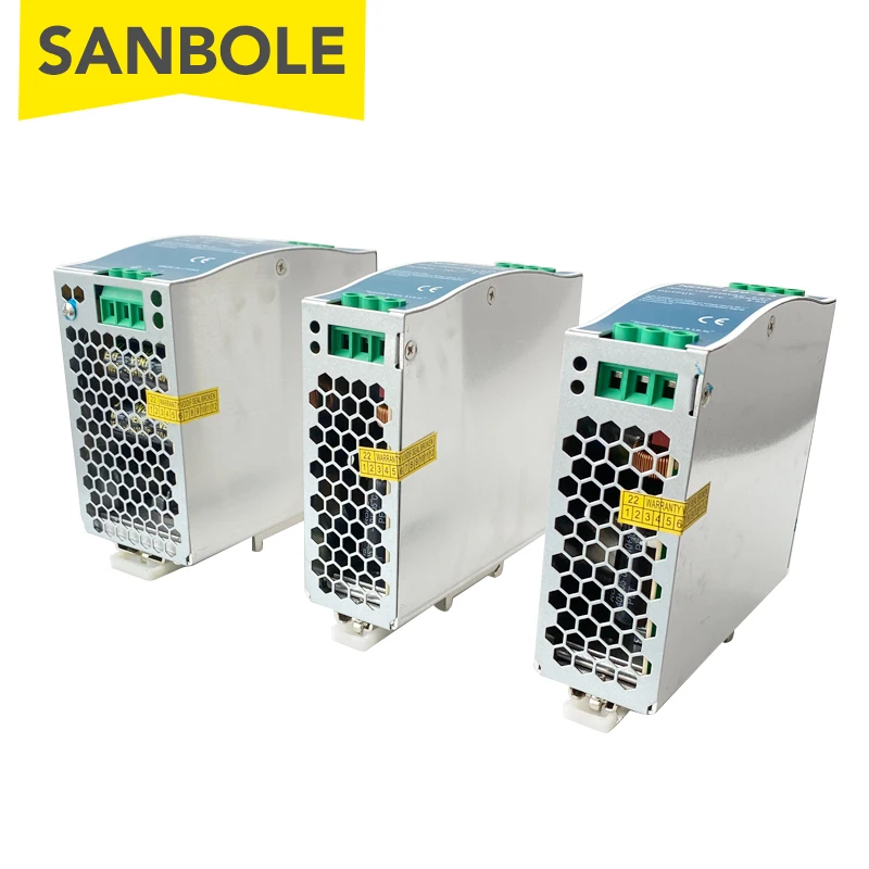 NDR-120W 스위치 모드 전원 공급 장치, 전기 장비용 AC DC, 초박형 DIN 레일 팩토리, 75 W, 150 W, 240W, 5V  24V