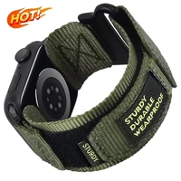 Bracelet DulNylon pour Apple Watch, Ultra 2 Band, 49mm, 44mm, 41mm, 45mm, 46mm, 42mm, Bracelet pour IWatch Series 10, 9, 8, 7, 6, 5, 4 Sports 1