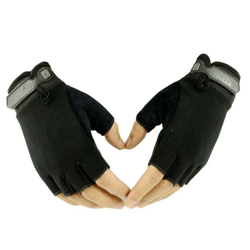Tactical Gloves Summer Men's Lightweight Breathable Outdoor Cycling Fishing Sports Non-Slip Women Full Finger Glove Half Finger 6