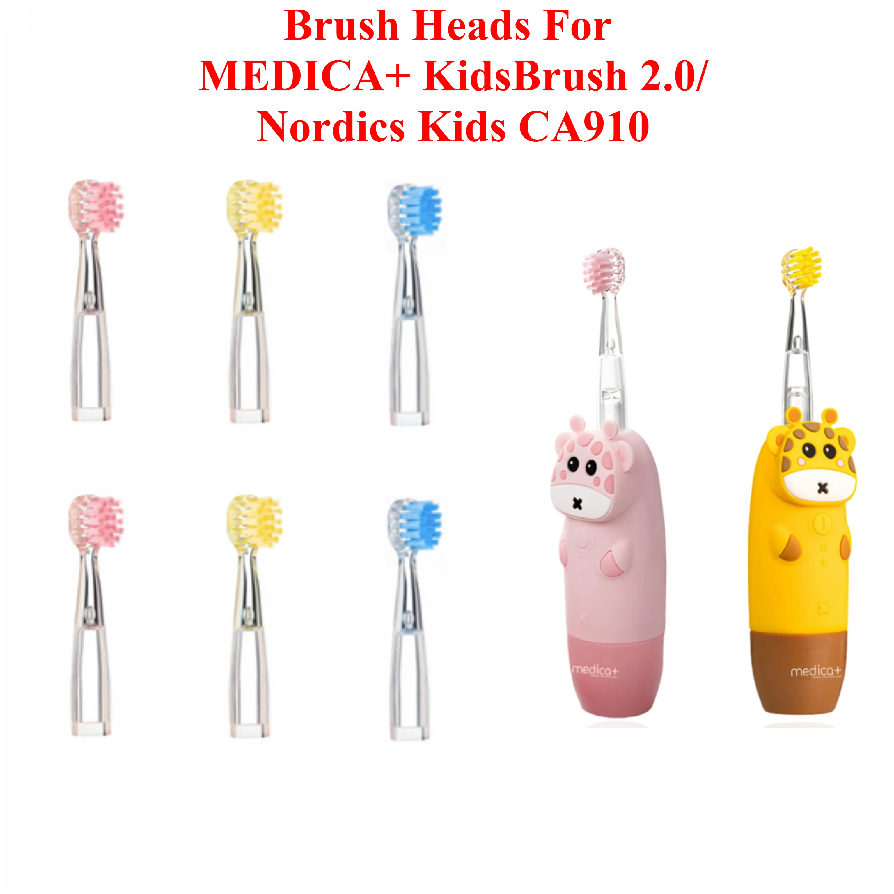 MEDICA+ KidsBrush 2.0/Nordics Kids CA910 전동 칫솔 액..