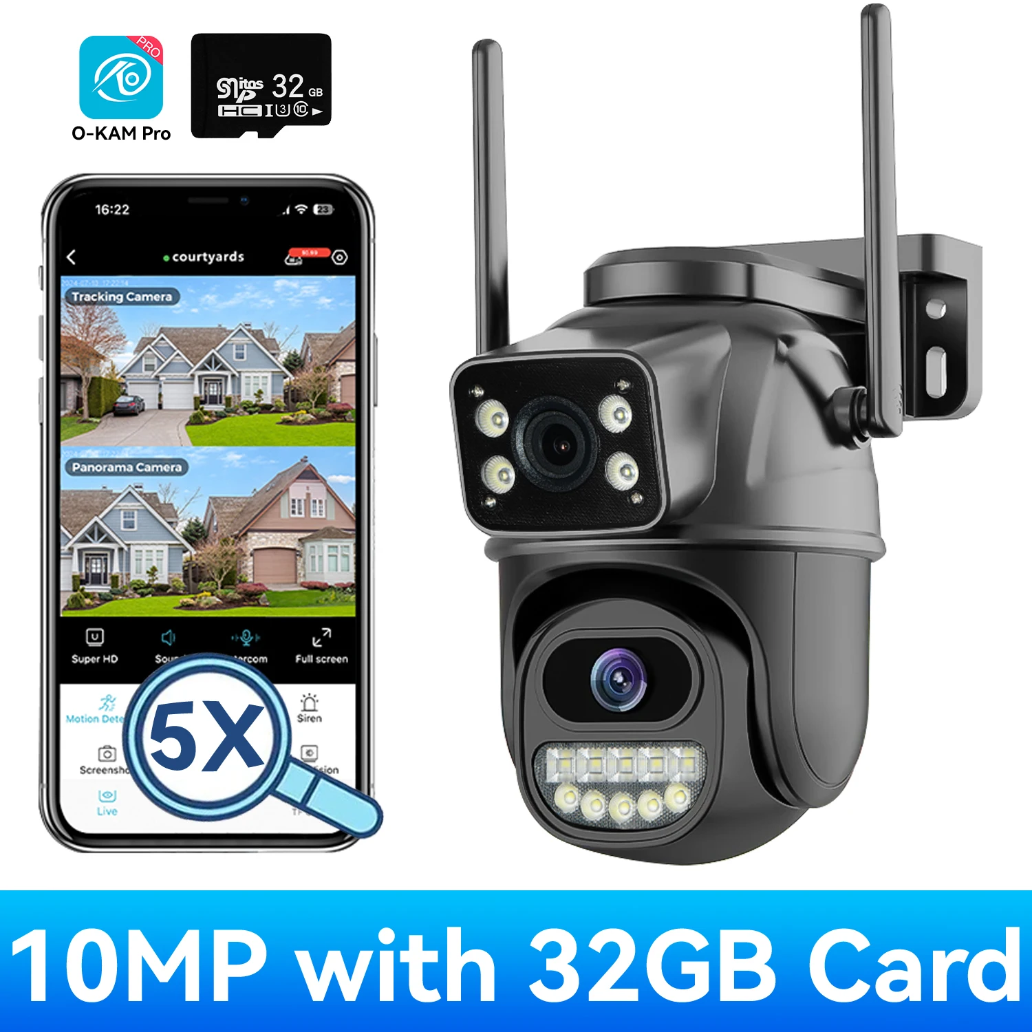 10MP con Scheda da 32G