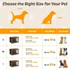 S2fc2b8c62fe348488f61ca81ddfe6ef2O.jpg 39 Inch Wooden Dog Kennel Furniture Extra Large Pet Crate End Table Dual Door Brown Heavy Duty Indoor Dog Cage With Cushion