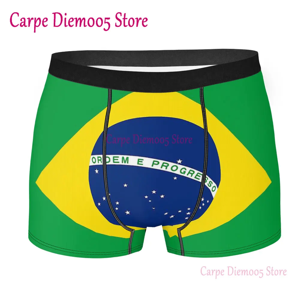 Brazilian Brazil Nation Underpants Breathbale Panties Male Underwear Sexy Shorts Boxer Briefs architectural guide brazil