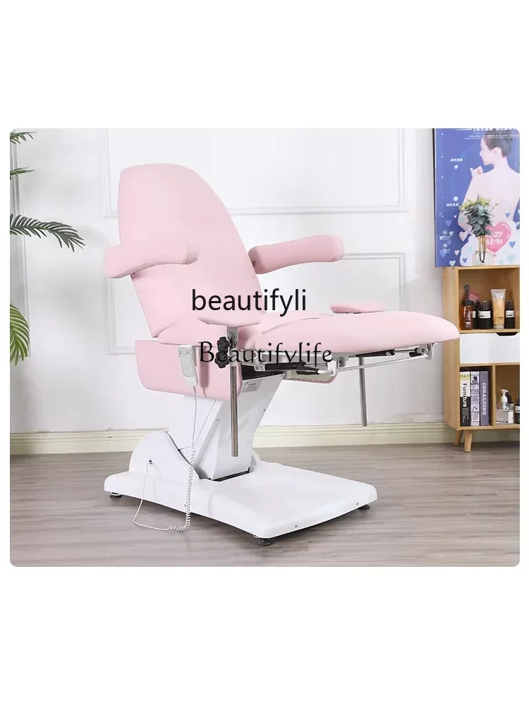 

Gynecological Examining Table Private Care Electric Beauty Bed Recliner Multifunctional Outpatient Surgery Medical