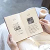 Yoofun 5x200cm Vintage Collage PET Tape The Poems for Coffee Landscaping Material Creative DIY Journal Masking Tape 6