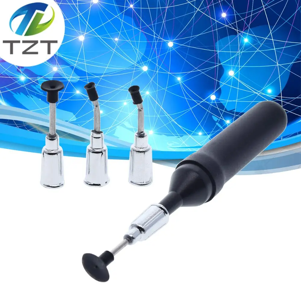 1/3 Stück SMD IC Vakuum-Saugstift-Picker Pick Handwerkzeug 4 Saugkrümmer für MT-668 oben