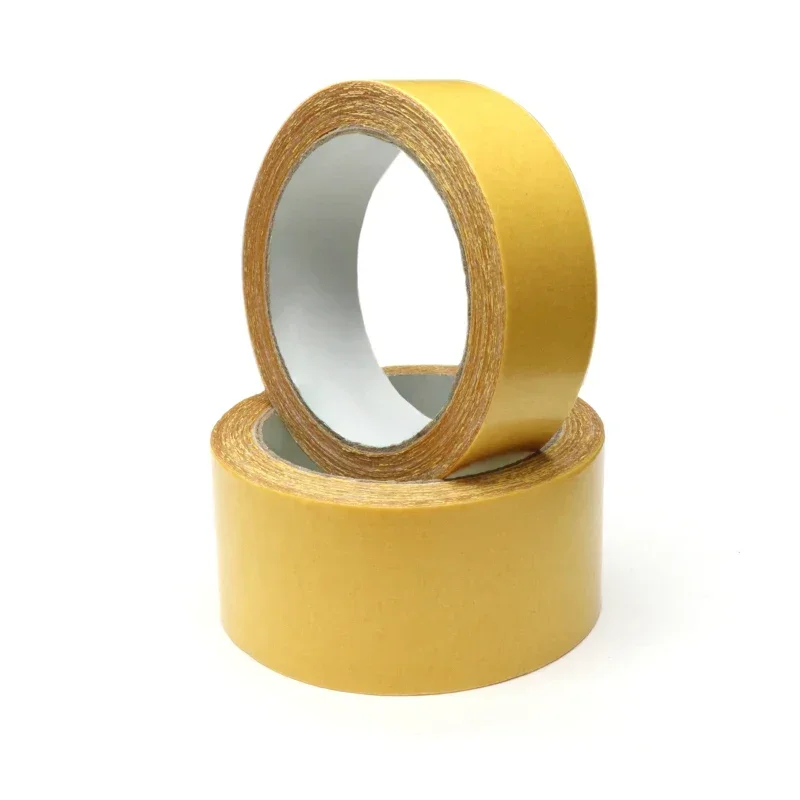 Double Sided Cloth Base Tape Strong Fixation Translucent Mesh Waterproof Traceless High Viscosity Adhesive Stickers double sided tape adhesive cloth tape