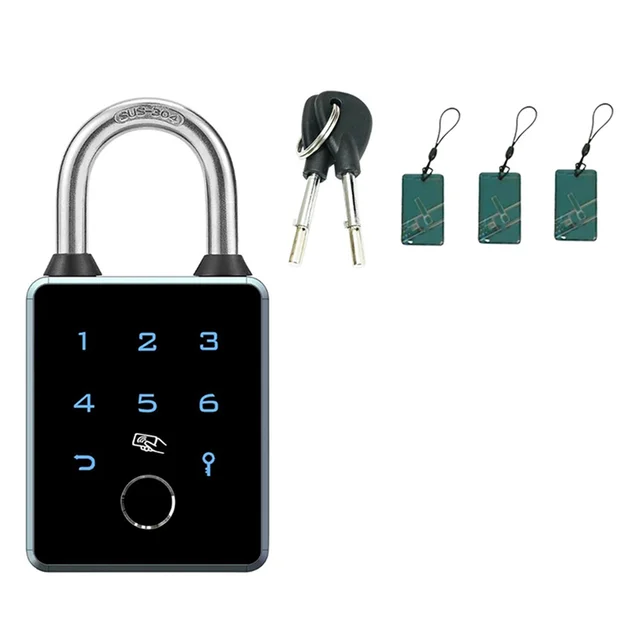 A17Z TTLOCK Smart Padlock APP Control Waterproof Password IC Card RFID Bluetooth Anti-Theft Luggage Bag Electronic Door Lock 5