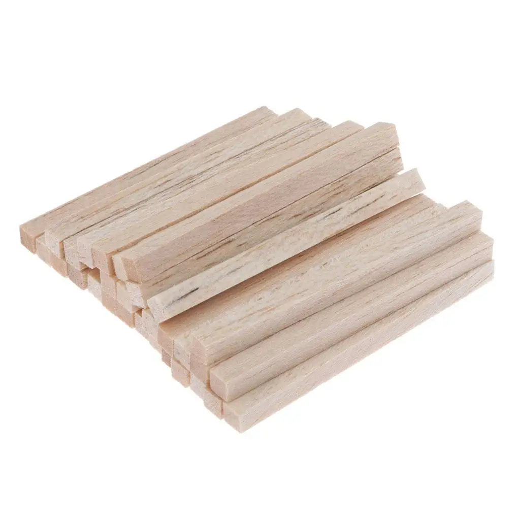 

Квадратная палочка из дерева Balsa, 30 шт.