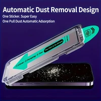 1-5Pcs Matte Privacy Tempered Glass Screen Protector For iPhone 17 16 Pro Max Air 16e 15 14 Plus 13 11 12 XS XR Dust Free Instal 2