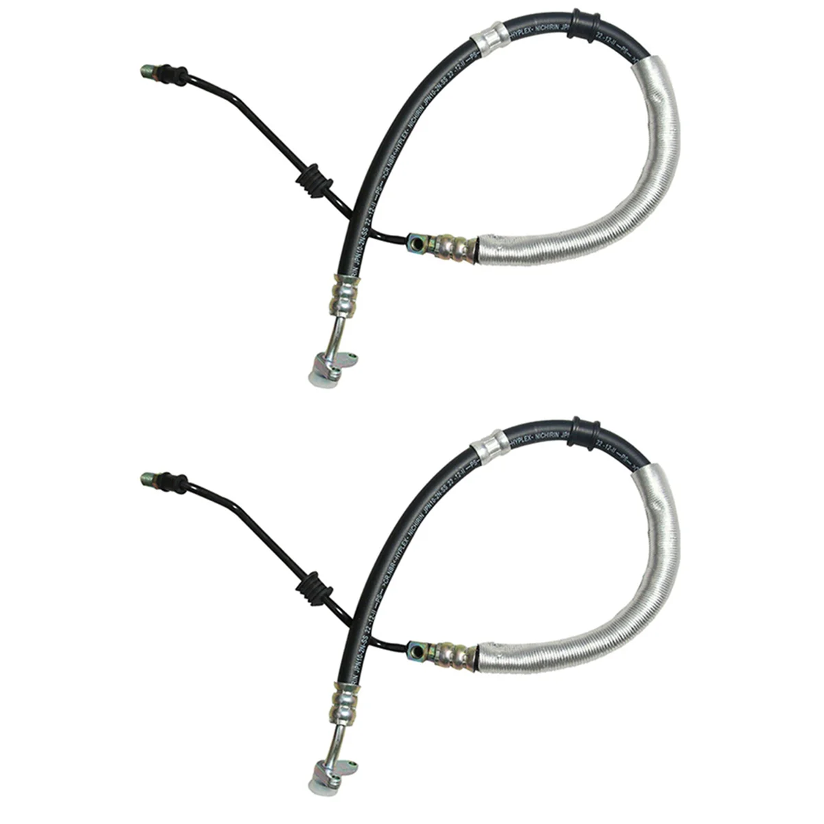 

2X 53713S9Aa04 Power Steering Pressure Hose Tube for Honda Crv Suv 2.4L Engine