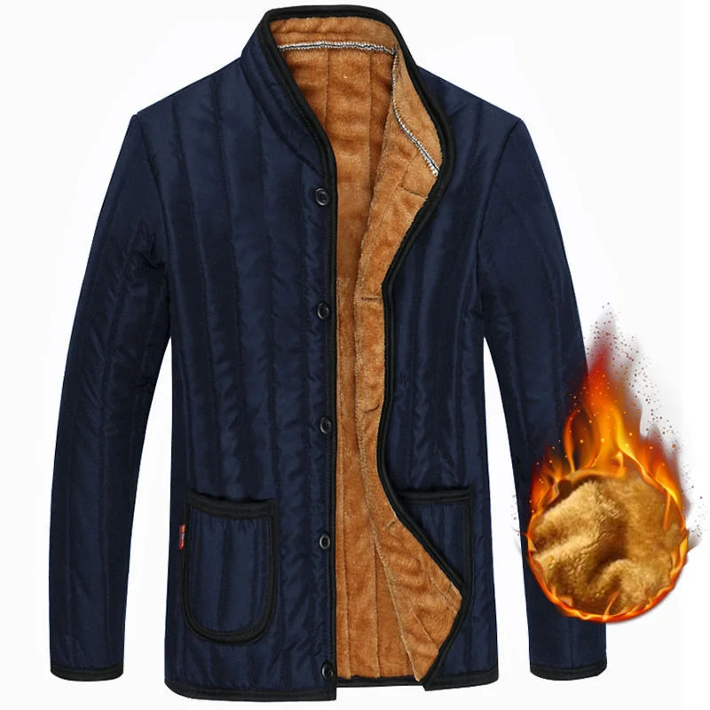 Cotton-Padded Jacket Back View