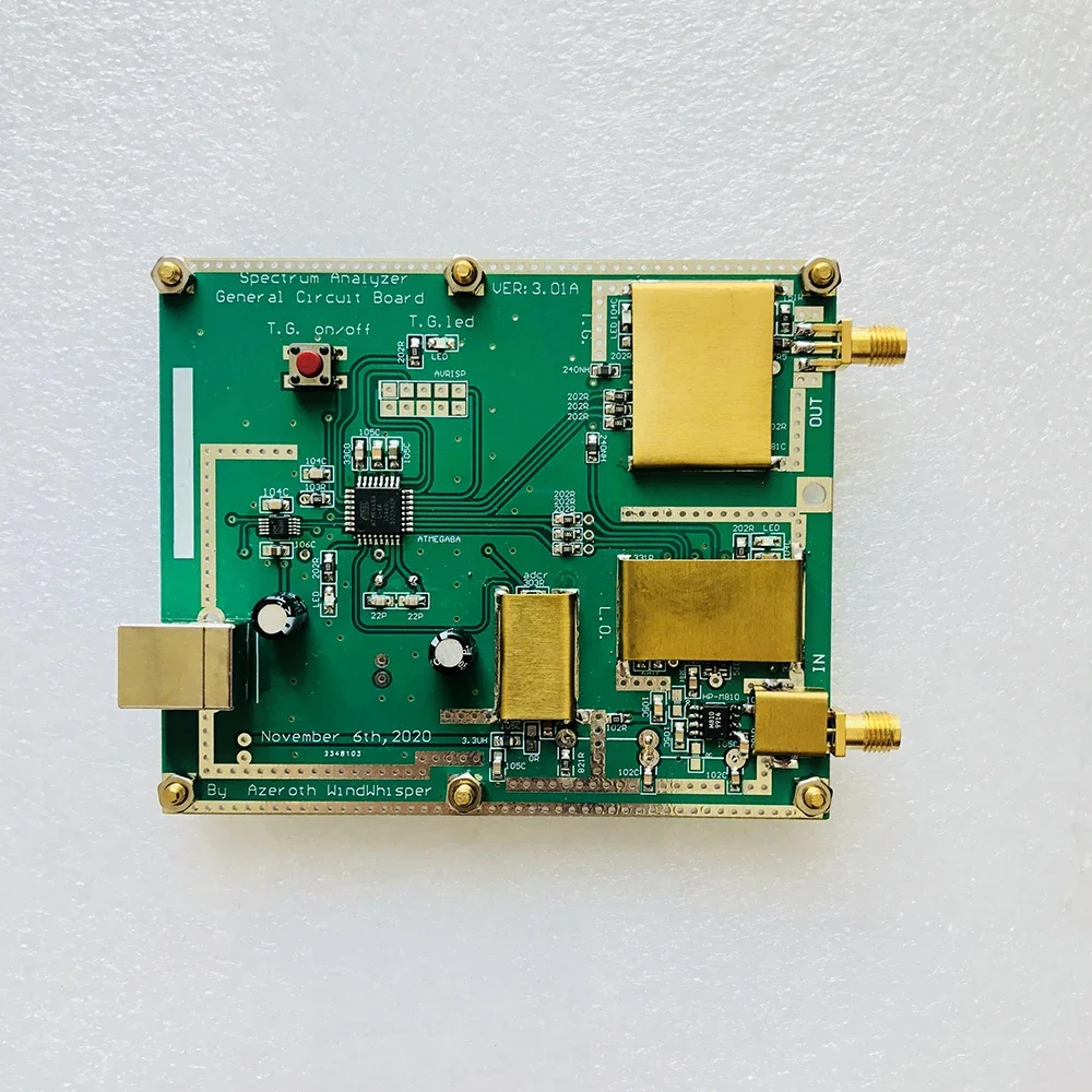 

Nvarcher Simple Spectrum Analyser D6 m8 With Tracking Source T.G. V3.01B Signal RF Frequency Domain Analysis Tool