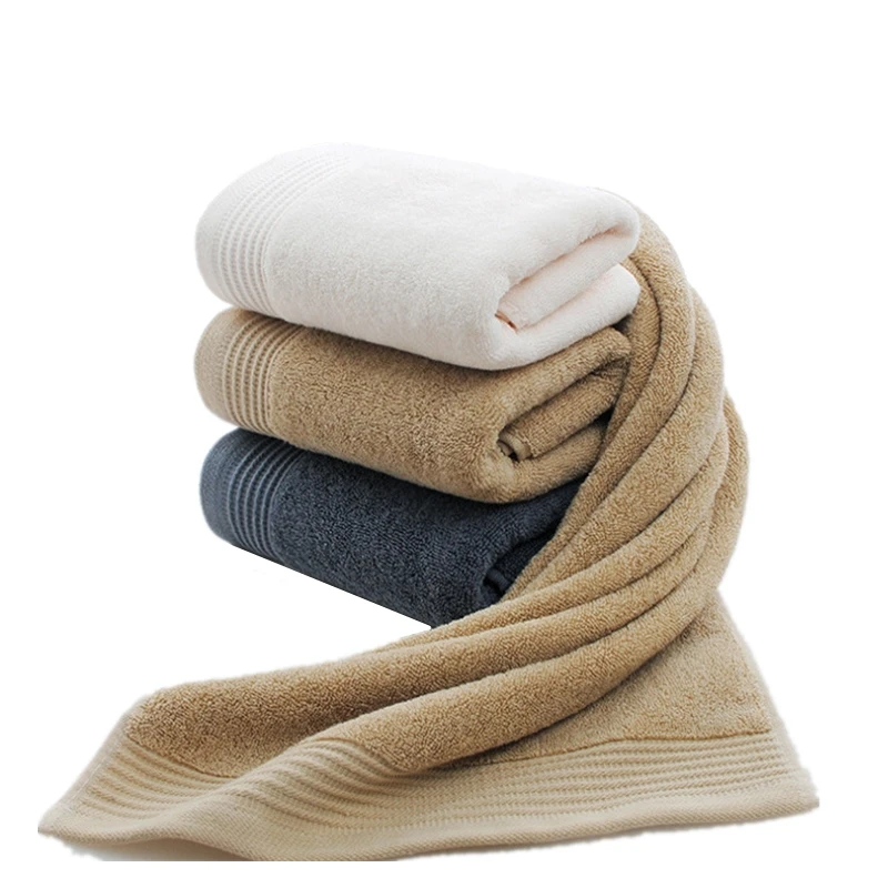 34*76cm 100% Cotton Face Towels White Navy Khaki Hair Towel Adults Washcloths High Absorbent Home Hotel Pure Thick Towels cotton towel face towel thickened towel hair drying towel