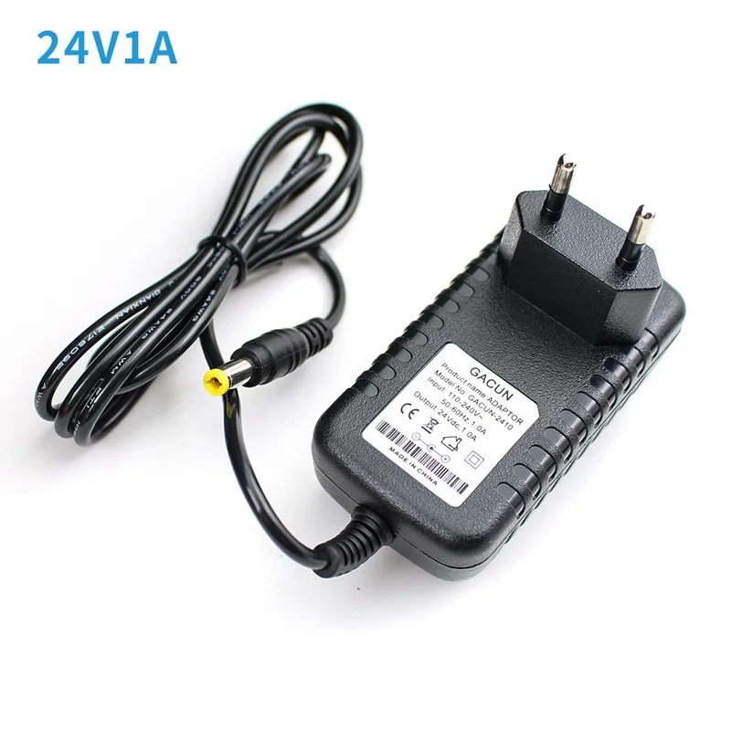 AC/DC 3V 4.5V 5V 6V 8.5V 12V 13V 어댑터 전원 공급 장치 220V 12V 1A 조명 변압기 24V 1A 범용 충전기 소스 SMPS