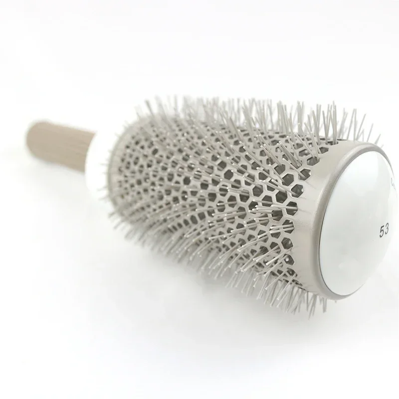 Description Picture 4 of itemProfessional 5 Size Hair Brush Comb Hairbrush High Temperature Resistant Ceramic Iron Round Comb Hair Styling Tool