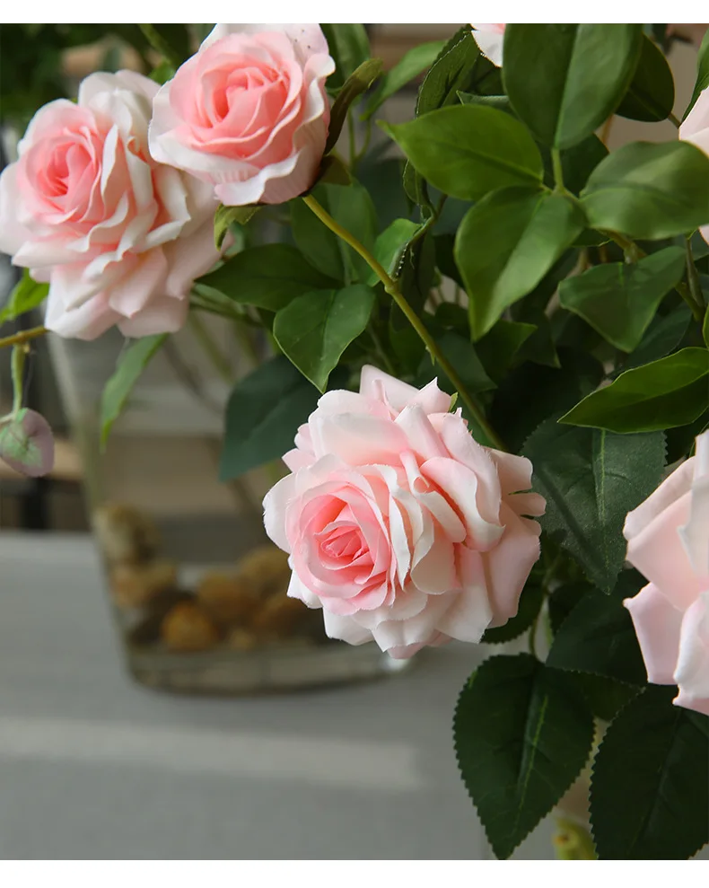 Roses Artificial Floral Arrangement for Home Decor and Wedding Displays