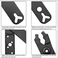Pince à maillons de chaîne de vélo, Mini pince d'installation à retrait rapide pour vtt, boucle de chaîne de cyclisme, outils de réparation de pince ouverte et fermée 5