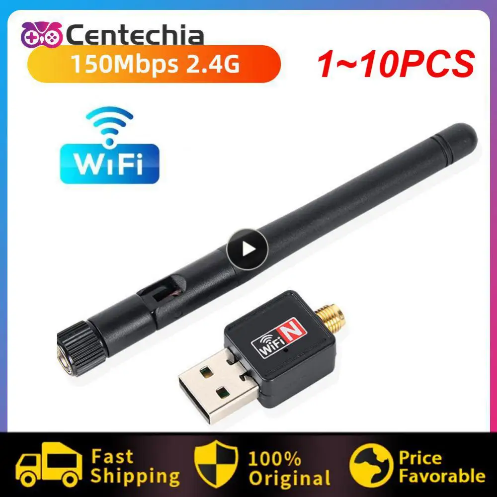 

Wi-Fi адаптер 5 дБ, 150 Мбит/с, USB 7601