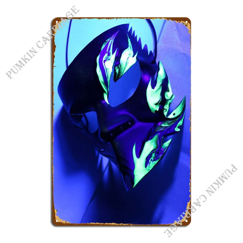 

Синий Пламя металлический знак печать клуб Винтажный Классический оловянный плакат