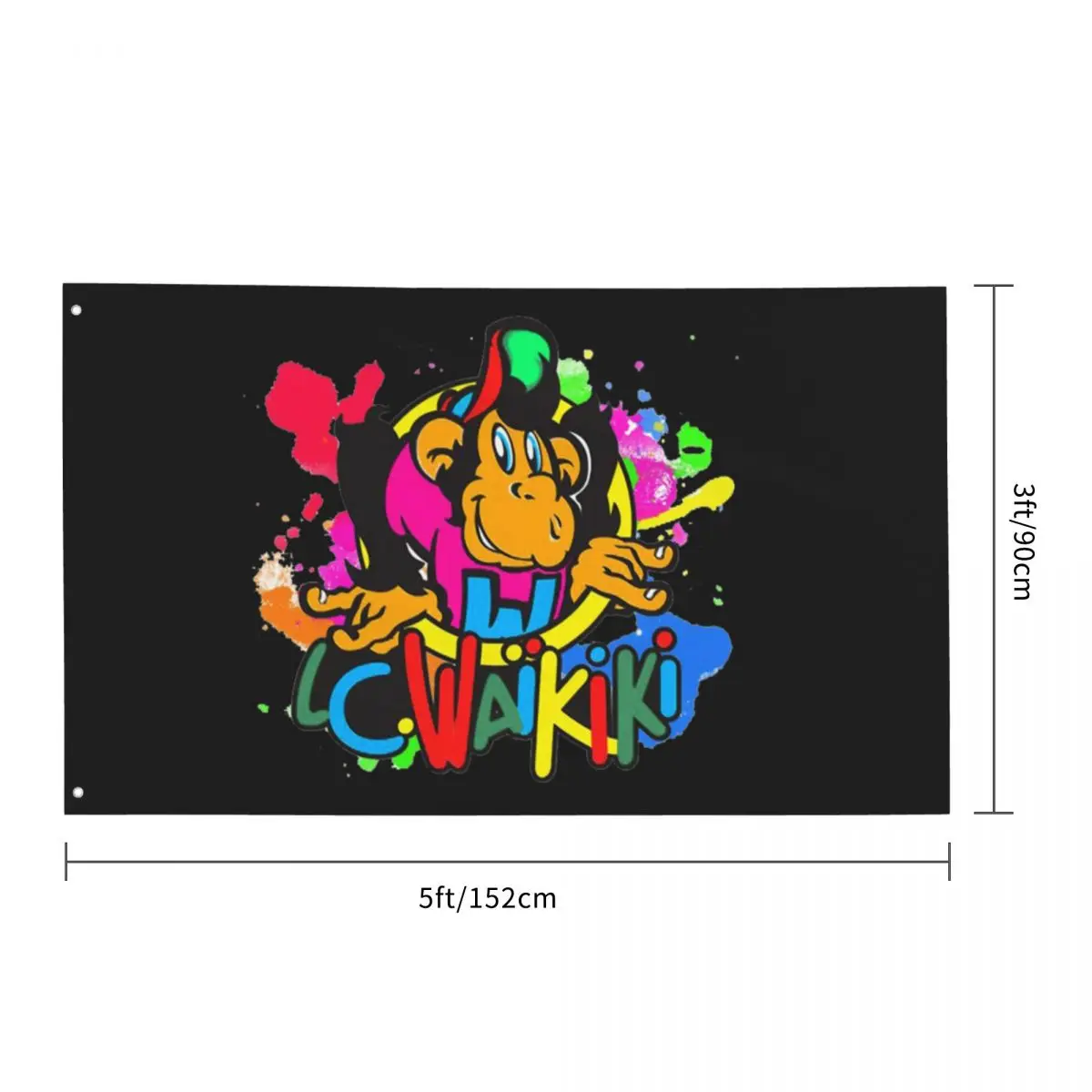 Рисунок 3 - Красочный уличный баннер Waikiki