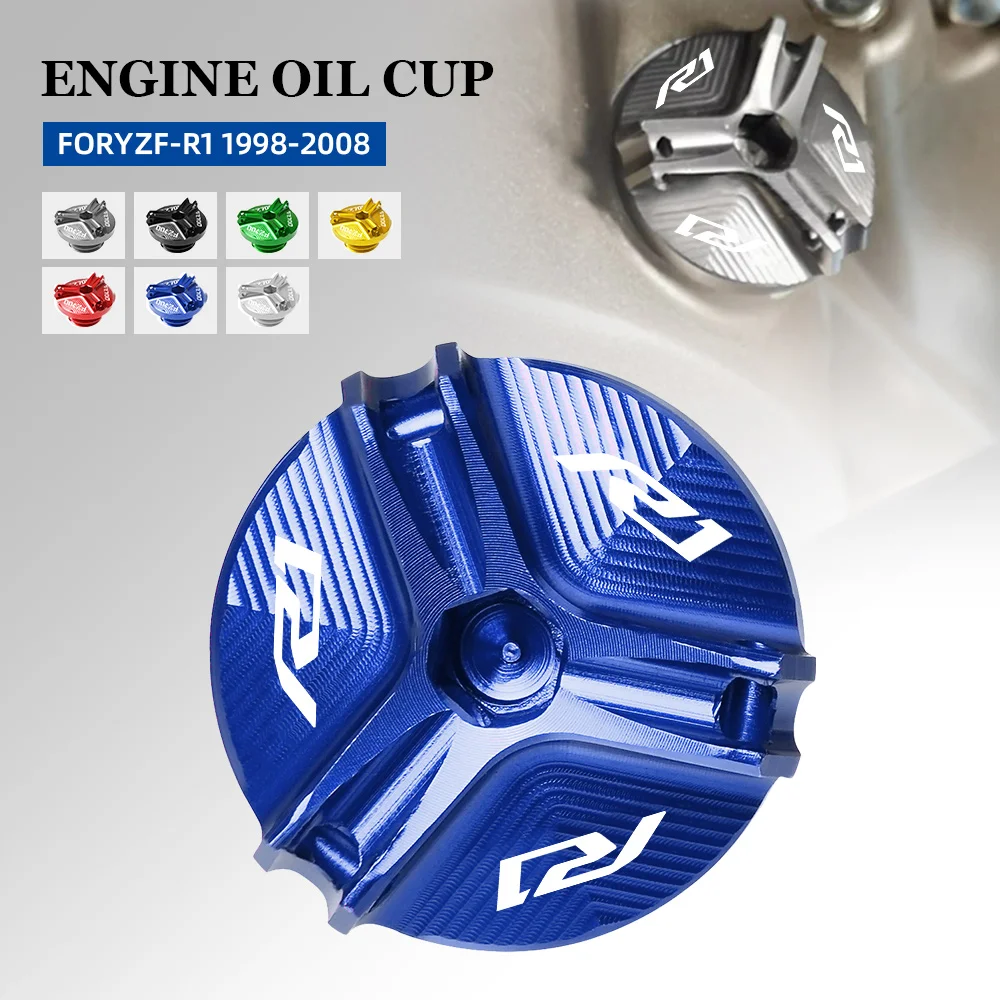 CNC Engine Filler Oil Cap For Yamaha YZF R1-R1 1998-2014/YZF R3 2015