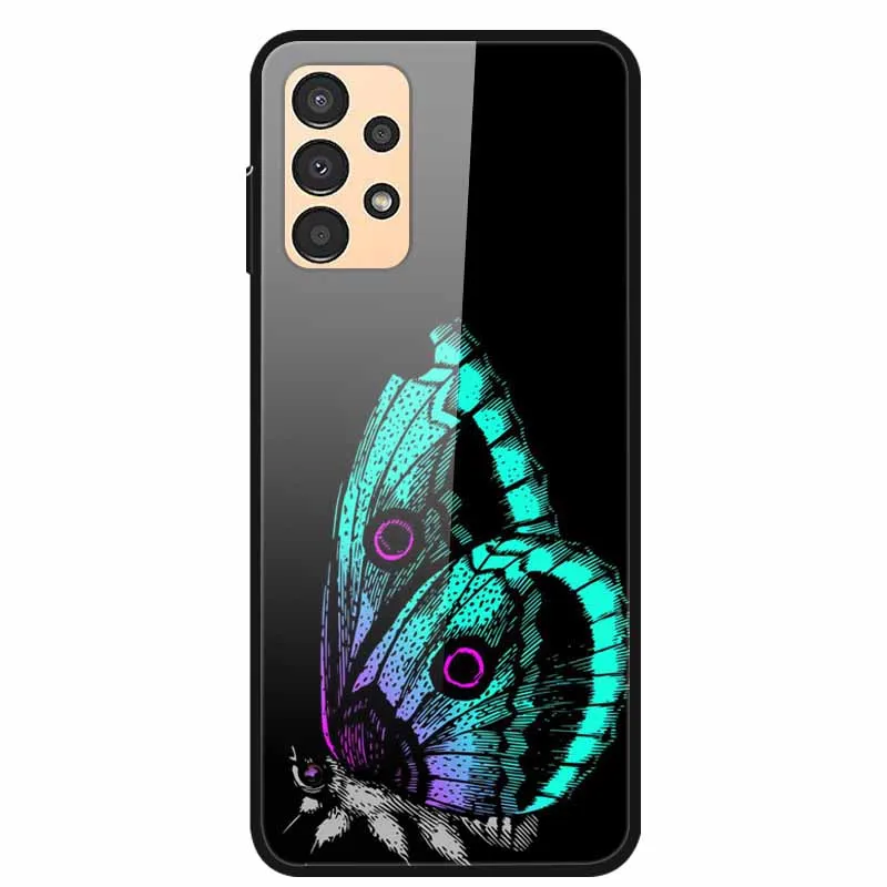 Luxury Tempered Glass Hard Back Cover