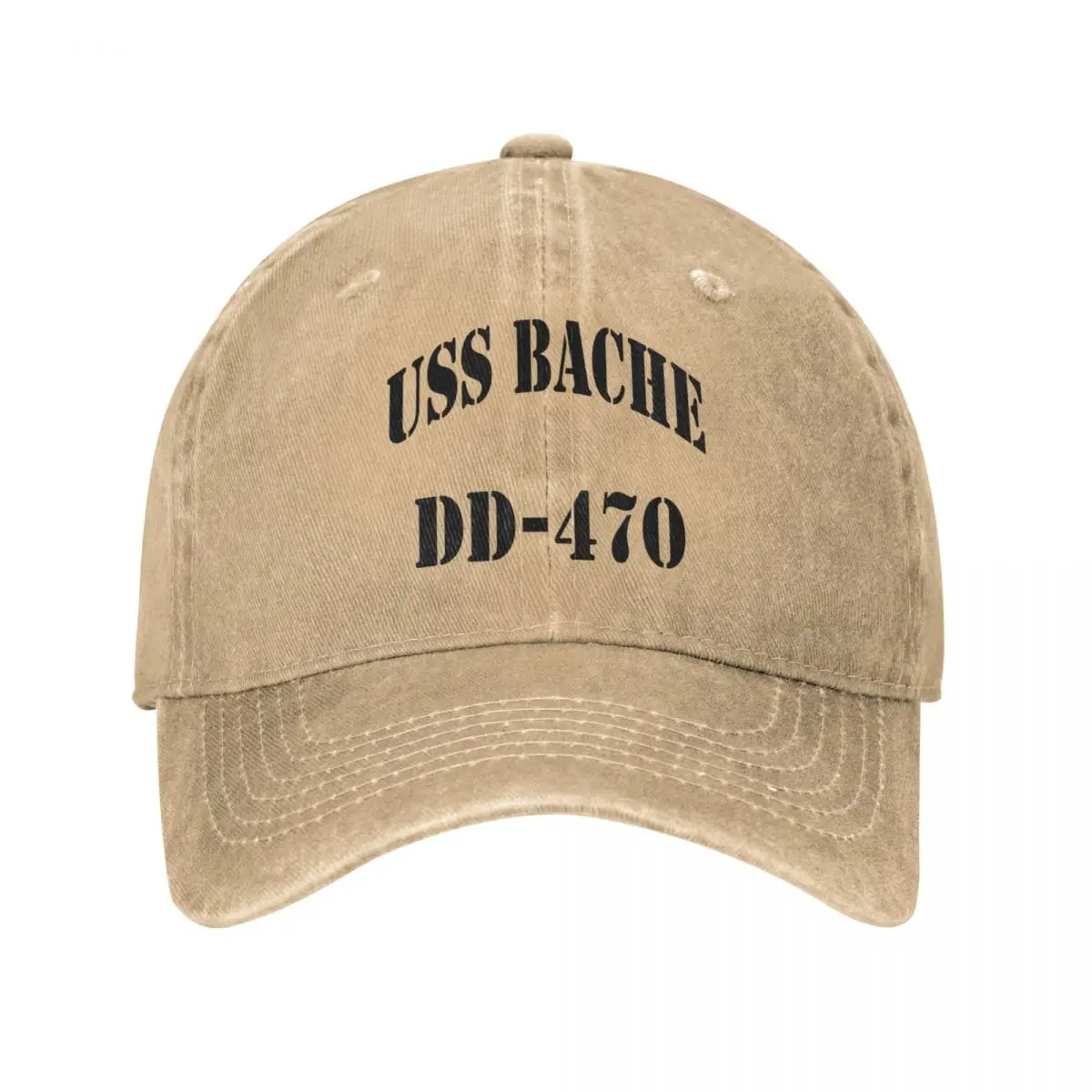 

USS BACHE (DD-470) SHIP'S STORE Cap Cowboy Hat Golf hat man baseball cap for men Women's