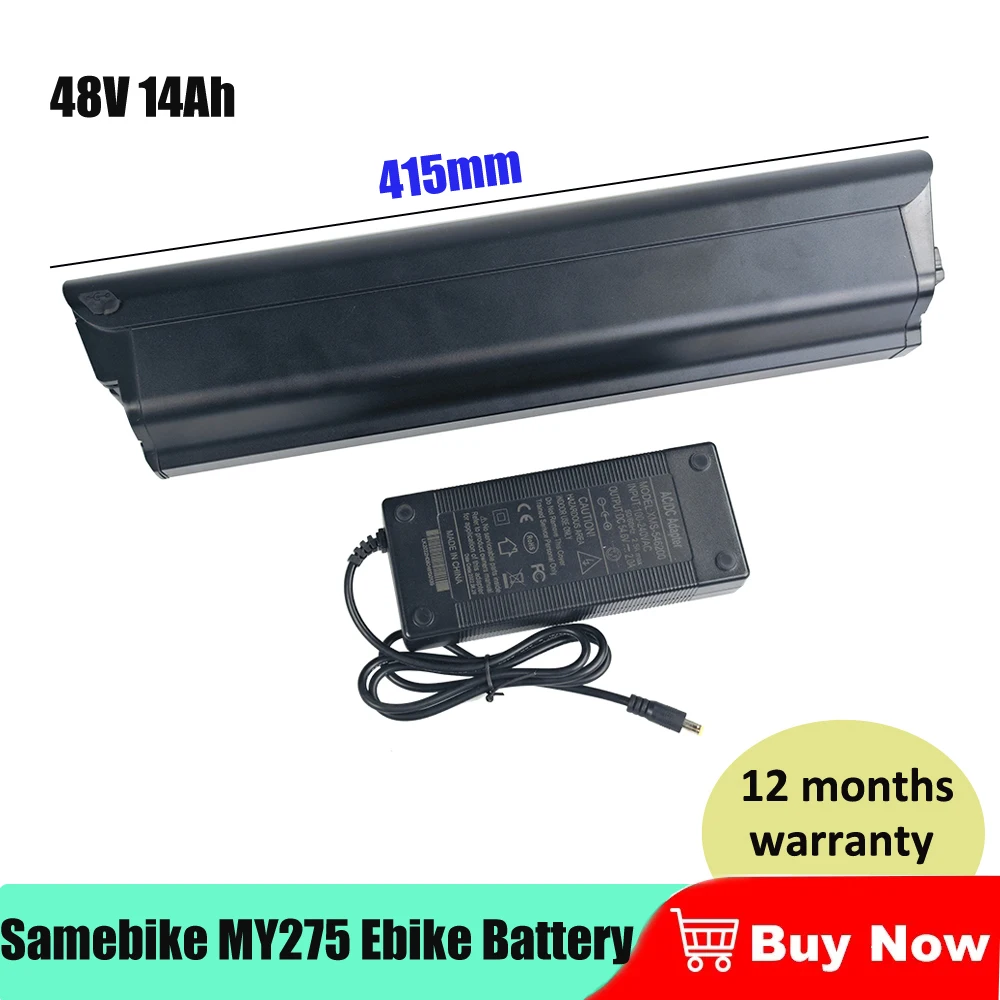Bici Elettrica My275 All Terrain Electric Ebike Battery Pack 48V 14Ah Samebike Bici Elettrica Telaio Batterie Integrate
