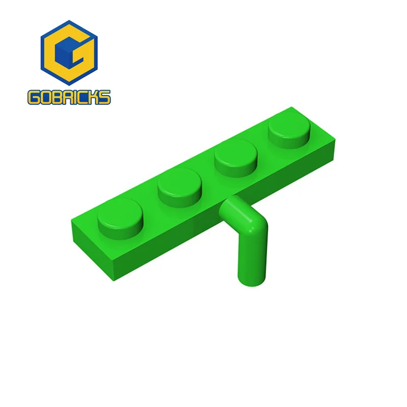 Gobricks 10Pcs MOC 부품 30043 플레이트 수정 1x4 바 암 다운 호환..