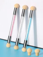 Sponge Heads Replacement Nails Art Gel Polish Color Gradient Brush Glitter Powder Dotting Pen For Manicure Accessories Tools 1