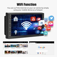 ESSGOO 7"/9"/10“ 2 DIN Android 14 4+64G Car Stereo Carplay Android Auto GPS Navi Bluetooth FM RDS Radio WIFI Touchscreen ChatGPT - Image 3
