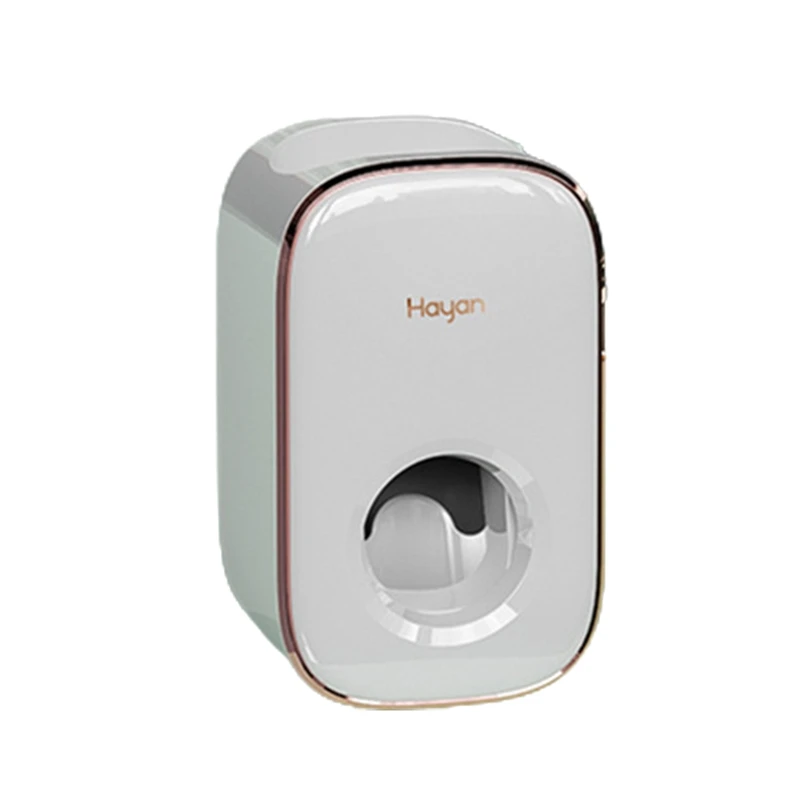 

Automatic Toothpaste Dispenser Wall Mounted Toothpaste Squeezer Holder for Kids Family Bathroom Accessories