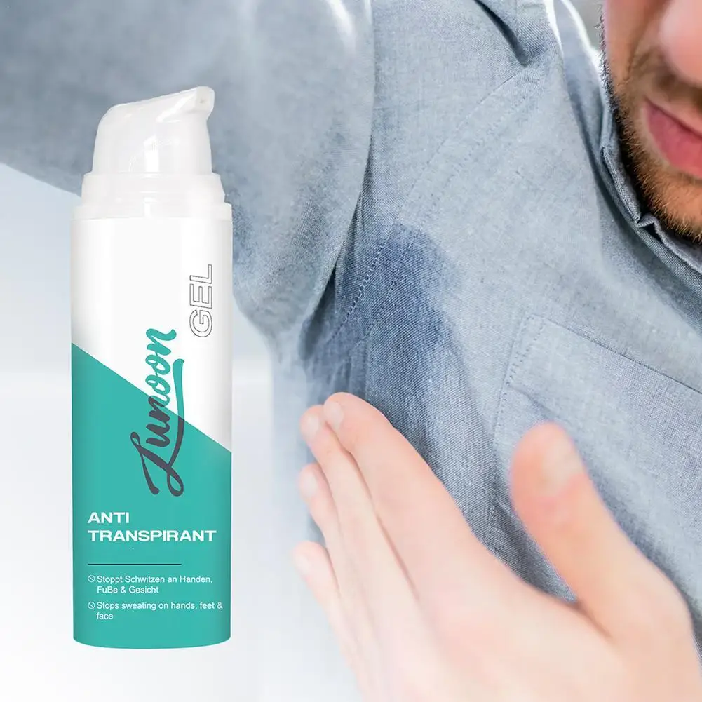Antiperspirant deodorant spray underarm deodorant Gel 50ml Against Sweaty Hands, Sweaty Feet And Sweating On The Face Against Heavy Sweating On The Head for Adult