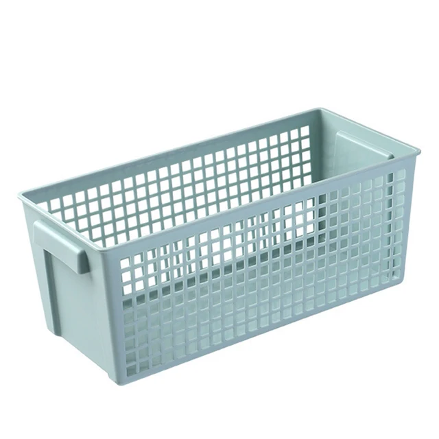 Műanyag Asztali Szervező Tároló Doboz Kosár Kozmetikai Konténer Tartó Hűtőszekrény Sundries - Image 6