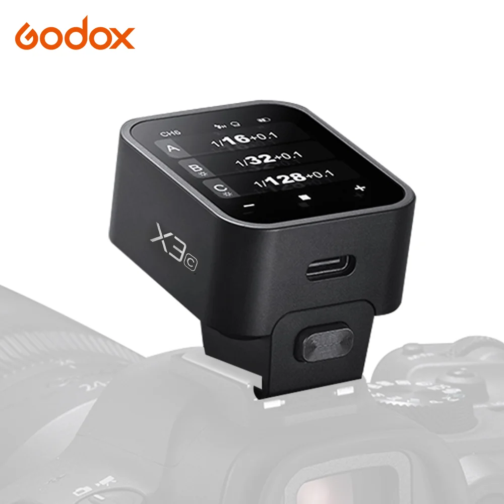 

Godox X3 C/N/S/F/O TTL Wireless Flash Trigger HSS TTL-Convert-Manual Function Touchscreen For Canon Nikon Sony Olympus Fujifilm