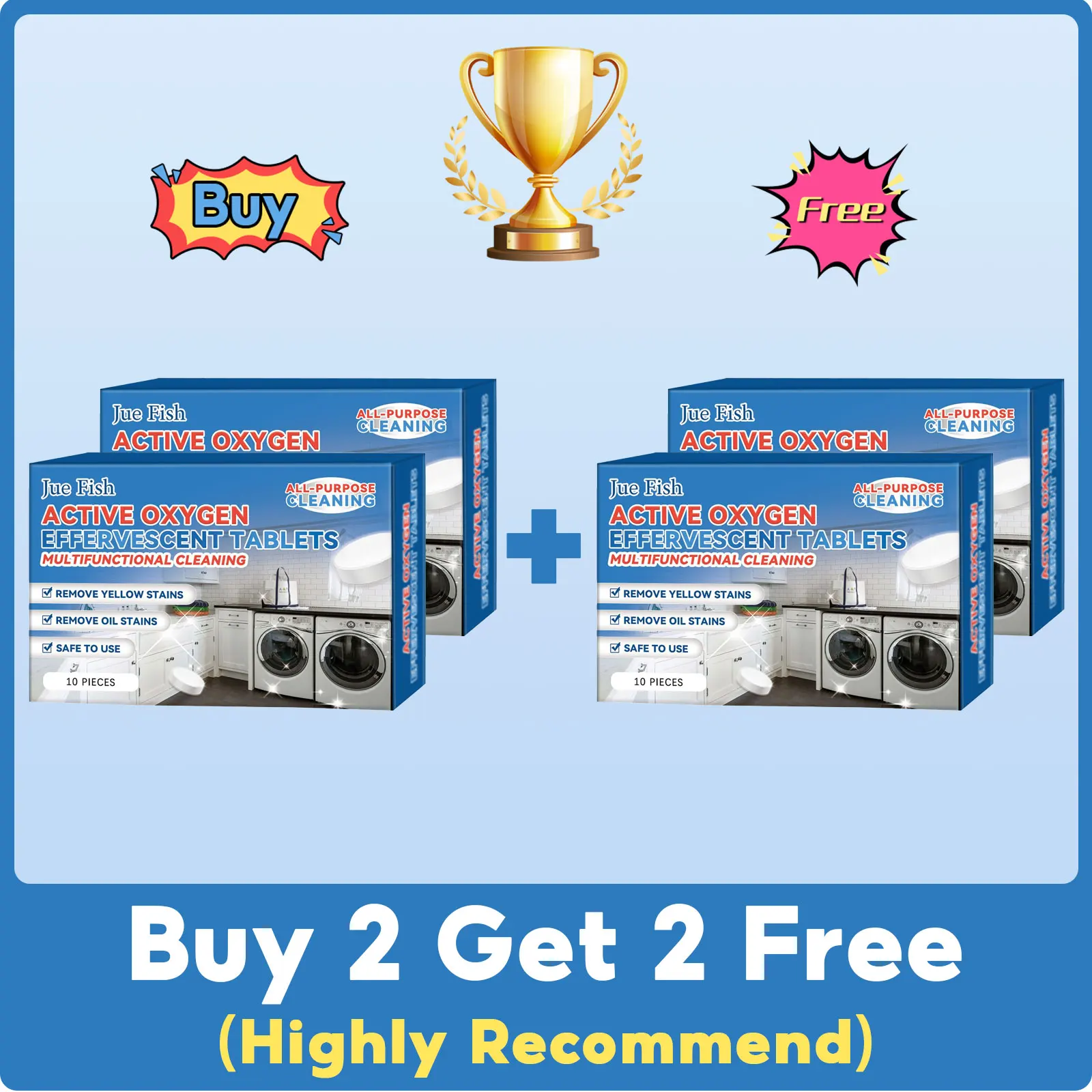 20pcs / 40pcs Multi-functional Cleaning Tablet Universal Stain Removal Kitchen Clothing Oil Cleaning Heavy Grease Foam Detergent