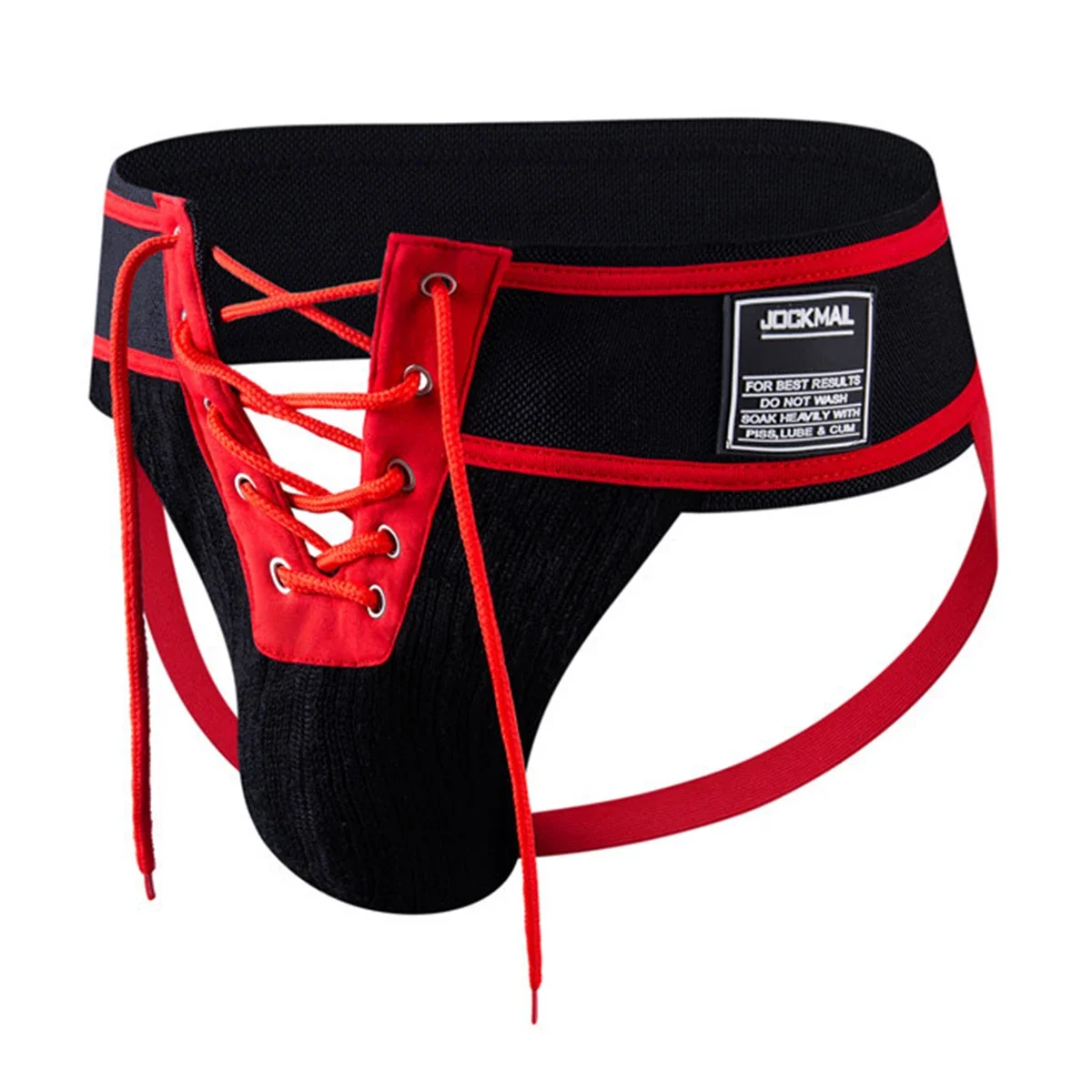 JOCKMAIL Sexy Front Lacing Thongs Mens Footballer Jockstrap 3.15